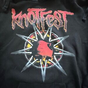 Slipknot Black Unisex Adult Knotfest Roadshow 2022 Cypress Hill DS Hoodie Size M